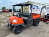 Kabota RTV 900 4x4 Diesel Hyd Dump Utility Cart