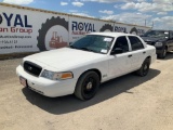 2006 Ford Crown Vic 4 Door Police Sedan