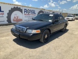 2010 Ford Crown Victoria 4 Door Police Cruiser