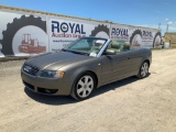 2006 Audi A4 2 Door Convertible Sedan