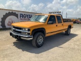 2000 Chevrolet 3500 Crew Cab 4x4 Pickup Truck