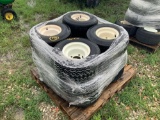 Pallet of 12 Lawn Equip tires