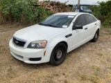 2012 Chevrolet Caprice 4 Door Police Sedan