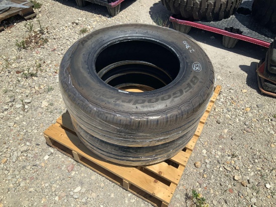 Two 225/75R16 Tires