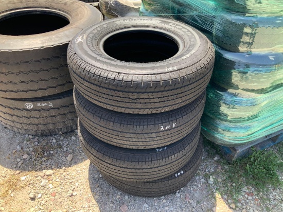 Four Goodyear ST235/80R16