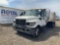 2014 International TerraStar Quantum 8 YD Rear Loader Garbage Truck