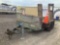 2003 Crowley 6x13ft T/A Equipment Trailer