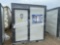 Unused Mobile Restroom with Shower Sink and Toilet