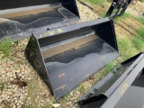 Unused 66in Skid Steer Bucket