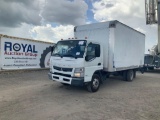 2013 Mitsubishi Fuso FEC72S 17ft Cabover Box Truck