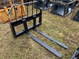 Unused 48in Skid Steer Loader Forks