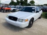 2007 Ford Crown Victoria 4 Door Police Cruiser