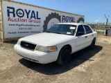 2011 Ford Crown Victoria 4 Door Police Cruiser