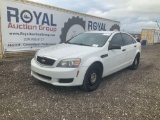 2012 Chevrolet Caprice 4 Door Police Sedan