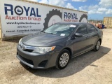 2012 Toyota Camry 4 Door Sedan