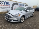 2018 Ford Fusion 4 Door Sedan Wrecked