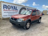 2006 Ford Escape Limited Sport Utility Vehicle
