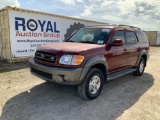 2004 Toyota Sequoia Sport Utility Vehicle