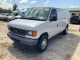 2006 Ford E-250 Cargo Work Van