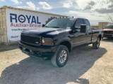 2002 Ford F-250 4x4 Extended Cab Pickup Truck