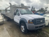 2006 Ford F-450 4x4 Service Crane Pickup Truck