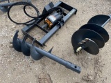 Unused Wolverine Skid Steer Auger with 2 Bits