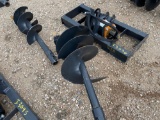 Unused Wolverine Skid Steer Auger with 2 Bits