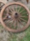 Teak Wood Wagon Wheel