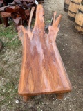 Teak Wood Root Chaise