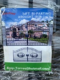 Unused 14FT Bi-Parting Wrought Iron Gate Set