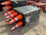 250 Unused 28in Traffic Cones