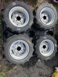 4 tires w/wheels - unused