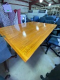 Large Wood Table - Detachable Top