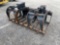 Bobcat 2 Cylinder Skid Steer Hydraulic Grapple 66in