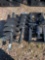 Unused 2020 JCT Skid Steer Hydraulic Auger Drive & Bits (Quick Attach, 12in. & 18in. Alloy bits)
