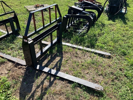 Unused 48in Skid Steer Forks - Kivel