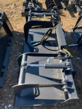 Unused 2020 JCT Skid Steer Grapple Bucket 72in