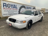 2007 Ford Crown Victoria 4 Door Police Cruiser