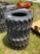 4 Skid steer tires - 12-16.5