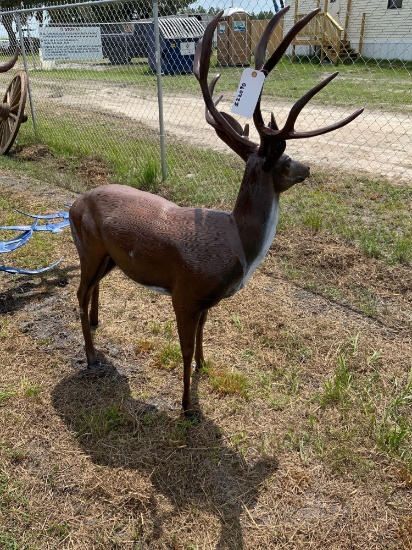 Deer statue