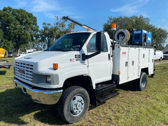 2007 GMC C5500 4x4 Mechanic?s Truck