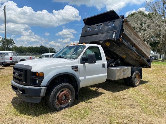 2009 Ford F-550 Dump Truck