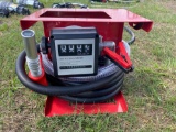 Unused 12 Volt Diesel Fuel Pump with Flow Meter
