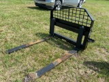 Unused JBX 4,000LB 48in Skid Steer Forks