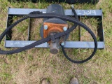 Unused Skid Steer Hydraulic Auger Attachment