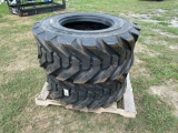 2 Unused 445/65R 22.5 Equipment tires