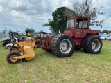 Massey Ferguson 1805 4WD Tractor and Selectatilth Hydraulic Tiller