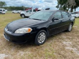 2006 Chevrolet Impala 4 Door Police Sedan