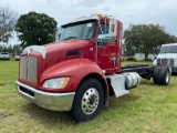 2008 Kenworth Cab and Chassis