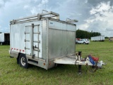 Allegheny Power Products Enclosed Utility Spool and Stow Trailer